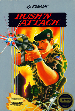 Rush'n Attack (Europe) box art